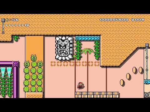 20seconds:Panic Desert by Ice Dosu - Super Mario Maker 2 - No Commentary 1bz