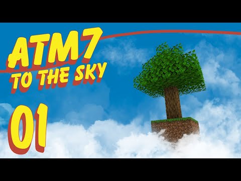Un Skyblock Minecraft Moddé - #01 ATM7 To The Sky
