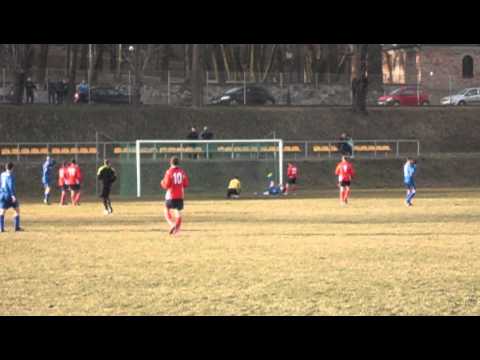 Mecz olkuskiej a- klasy: Piliczanka II Pilica - Wierbka (22-03-2015)