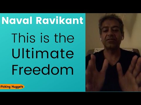 Naval Ravikant - The Ultimate Freedom: Shifting from "Freedom To" to "Freedom From" [w/ Kapil Gupta]