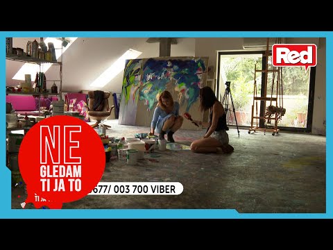 Tamara u ateljeu Svetalne Ninković - Ne Gledam Ti Ja To - 14.10.2022 - Red TV