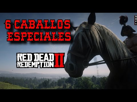 6 Caballos LEGENDARIOS Y Como Encontrarlos En Red Dead Redemption 2! #rdr #rdr2 #rdr2