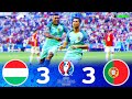 Hungary 3-3 Portugal - EURO 2016 - Ronaldo's Backheel Goal - Extended Highlights - [EC] - FHD