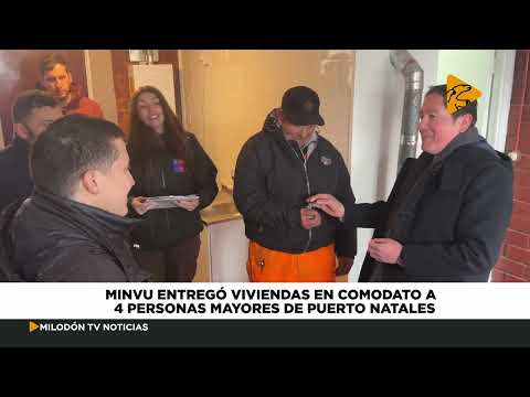 SERVIU Magallanes entrega viviendas en comodato a cuatro adultos mayores de Puerto Natales