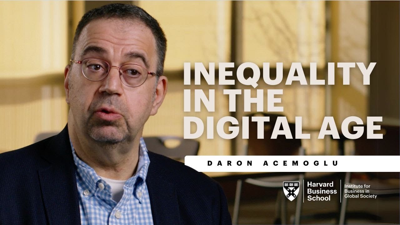 AI & Inequality | Daron Acemoglu: Big Tech poses risks as AI reshapes society