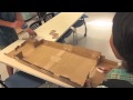Cardboard Box Table Hockey