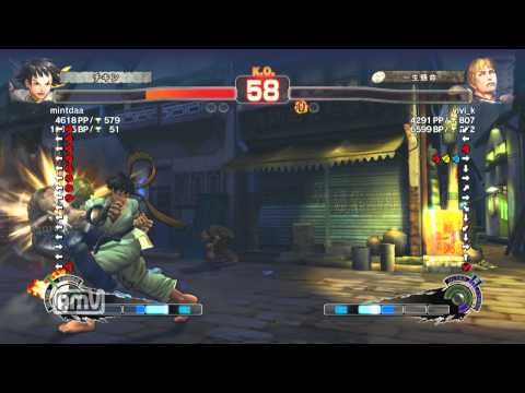 mintdaa [Makoto] vs vivi_k [Cody] SSF4 AE Japanese Online Ranked Matches