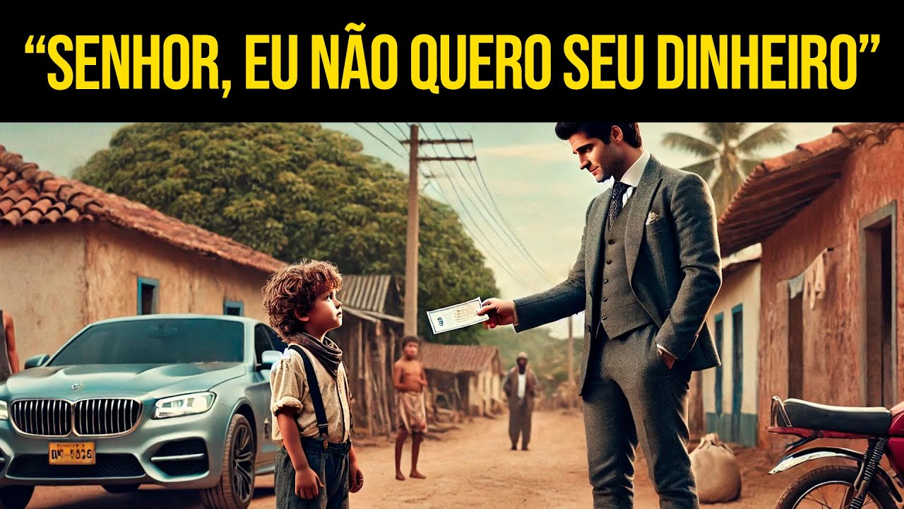 MENINO POBRE Faz um Milionário Chorar Com Apenas UMA Frase. Você Não Vai Acreditar!