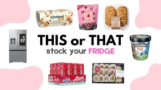 Stock Your DREAM Fridge | THIS or THAT 🍫🍪🥗 gameplay video by Nickysmith2020, 8:01 duration