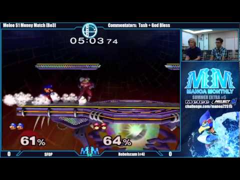 MMse5 [$1MM] SFOP (Mario) vs Rebelscum (Falcon) SSBM