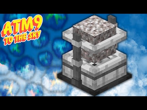 RESOURCE AUTOMATION & INSANE LAVA POWER! EP2 | Minecraft ATM9 To The Sky [Modded Questing SkyBlock]