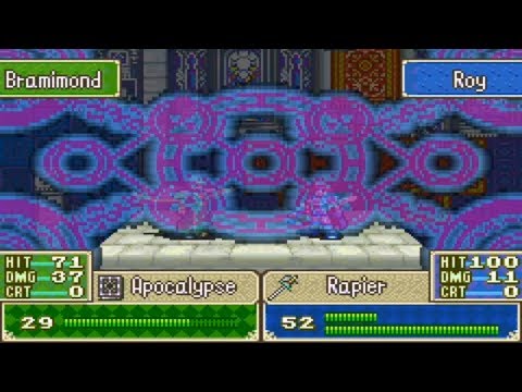 Fire Emblem 7 Apocalypse custom animation Rom hacks