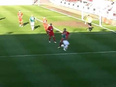 Energie Cottbus 2. - Hallescher FC spektakulärste Chance