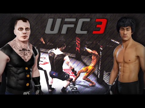 Zombie Man vs. Bruce Lee (EA sports UFC 3)