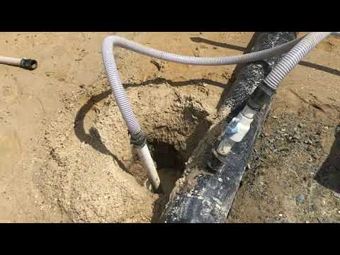 How to: Install a Wellpoint Dewatering System in Sandy areas to Lower the Water Table