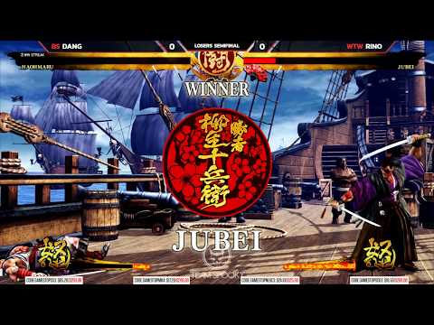 [Samurai Shodown 7] Losers Semi - Dang (Haohmaru) vs Rino (Jubei) - NLBC 174