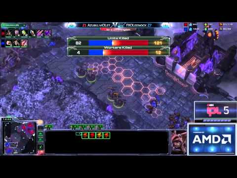 SC2 viOLet vs Leenock ZvZ Game 2 IPL 5 Winners Finals Starcraft 2 Tournaments