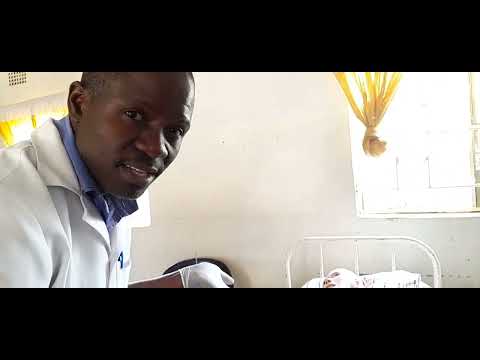 Vaginal exam (woman in labour)