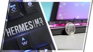 The Slimmest Mechanical Keyboard Ever!? | Hermes M3 RGB