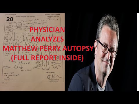 Physician Breaks Down Matthew Perry Autopsy (FULL Report inside)