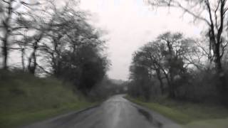 preview picture of video 'Driving On The D31 Between Kergrist-Moëlou & La Croix-Tasset, Brittany, France 30th December 2011'
