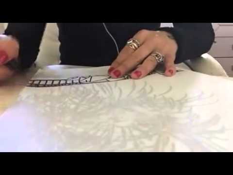 FNC   Time lapse drawing of Sydney Harbour bridge on NYE