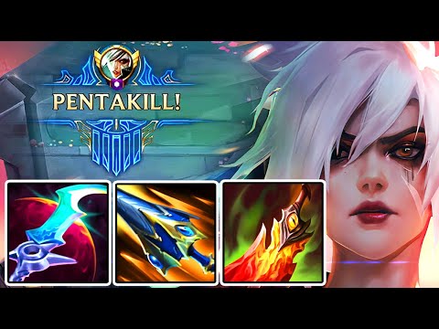 2100 Rank 1 Challenger Riven Pentakill - Riven vs Urgot Top Lane