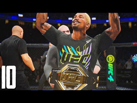 UFC 4 Career Mode - Part 10 - BECOMING CHAMPION!