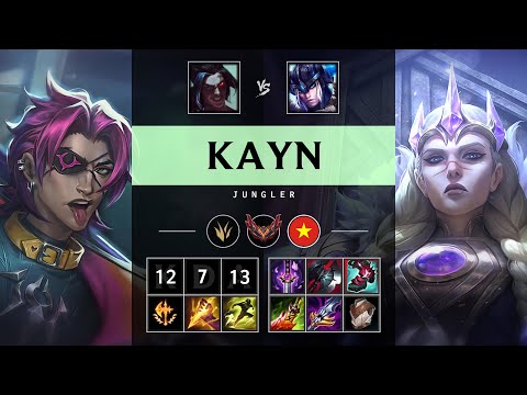 Kayn Jungle vs Sejuani - VN Grandmaster Patch 25.10