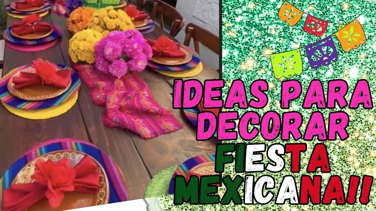 Decoración fiesta mexicana!! 15 de septiembre 2023