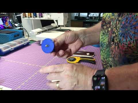 The Idiot Quilter Presents: "Do Rotary Cutter Blade Sharpeners Really Work?" August 16, 2022