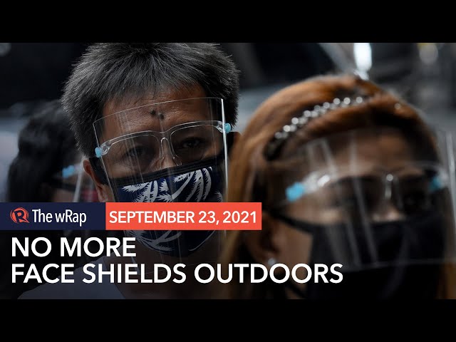 Face shields not required again outdoors – Duterte