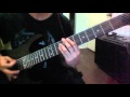 Meshuggah - Vanished (Guitar Cover)