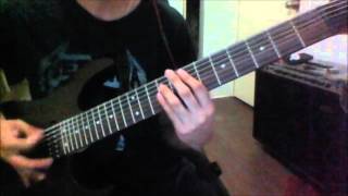 Meshuggah - Vanished (Guitar Cover)