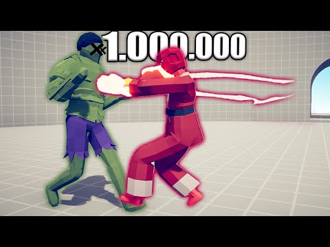 1.000.000 DAMAGE ULTIMATE BOXER vs UNITS - TABS | Totally Accurate Battle Simulator 2023