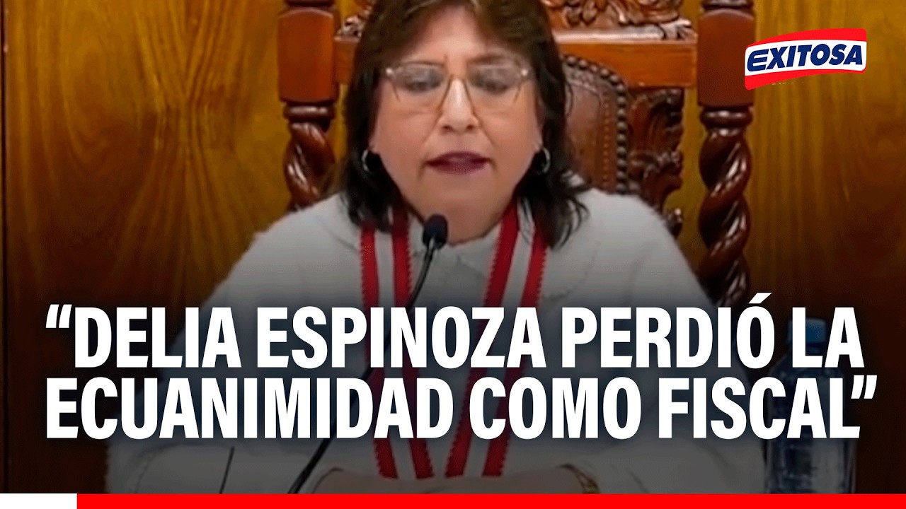 🔴🔵 Delia Espinoza actuó mal como fiscal de la Nación, según Lucas Ghersi