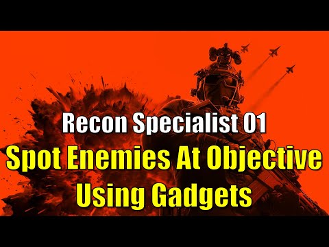 Battlefield 6 - Recon Specialist 01 - Spot Enemies At Objective Using Recon Gadgets