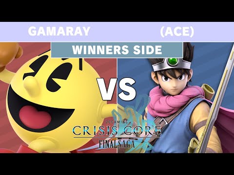 2GG Crisis Core - CMD | GaMaRAY (Pacman) Vs. (Ace) (Hero) Winners Pools - Smash Ultimate