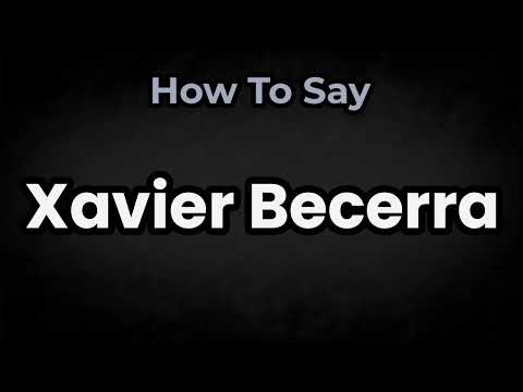 How To Pronounce Xavier Becerra? (CORRECTLY) Meaning & Pronunciation
