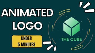 How to create animated logo using Canva and Photopea - in 5 minutes