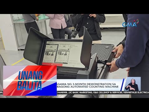 COMELEC, magsasagawa ng 3-month demonstration sa paggamit ng mga bagong automated machine UB