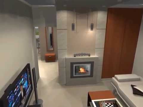 Prezentacja aranżacji wnętrza / wirtualny spacer po mieszkaniu