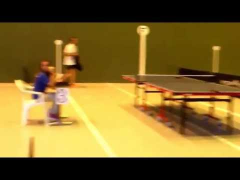 Final dos partidos simultaneos Fran Berzosa y Miguel Nuñez del Burgos y al lado Segio y Hunter.