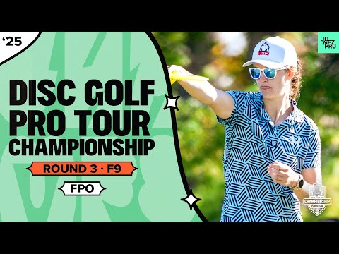 2025 DGPT Championship | FPO R3F9 | Saarinen, Handley, Gannon, Pierce | Jomez Disc Golf