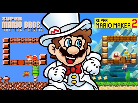 Super Mario Bros.: The Lost Levels Remastered in Super Mario Maker 2