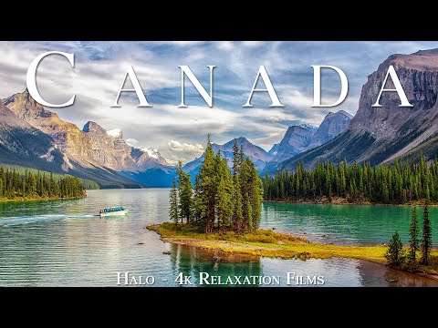 Canada (4K UHD) Amazing Beautiful Nature Scenery - Travel Nature | Halo  4K Relaxation Films