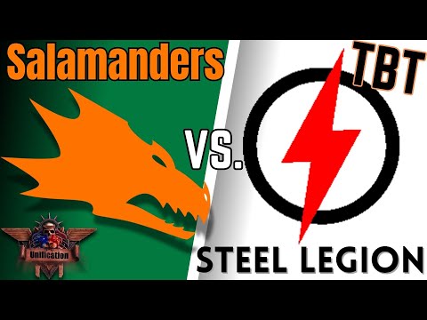 Maxcellent™ Build! - Salamanders Vs. Steel Legion - Throwback Thursday - DoW: Unification