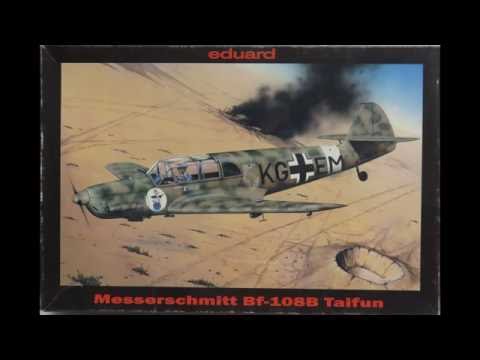 1/48 Eduard Messerschmitt Bf 108 B Taifun Kit# 8052