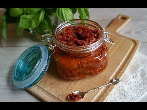 Pesto di pomodori secchi e mandorle