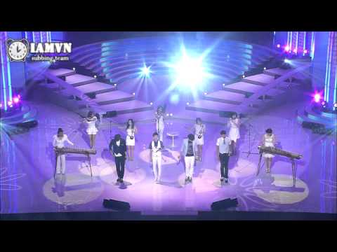 {IAMVN Vietsub}100822 KBS Open Concert 2AM ft MIJI - Fly me to the moon